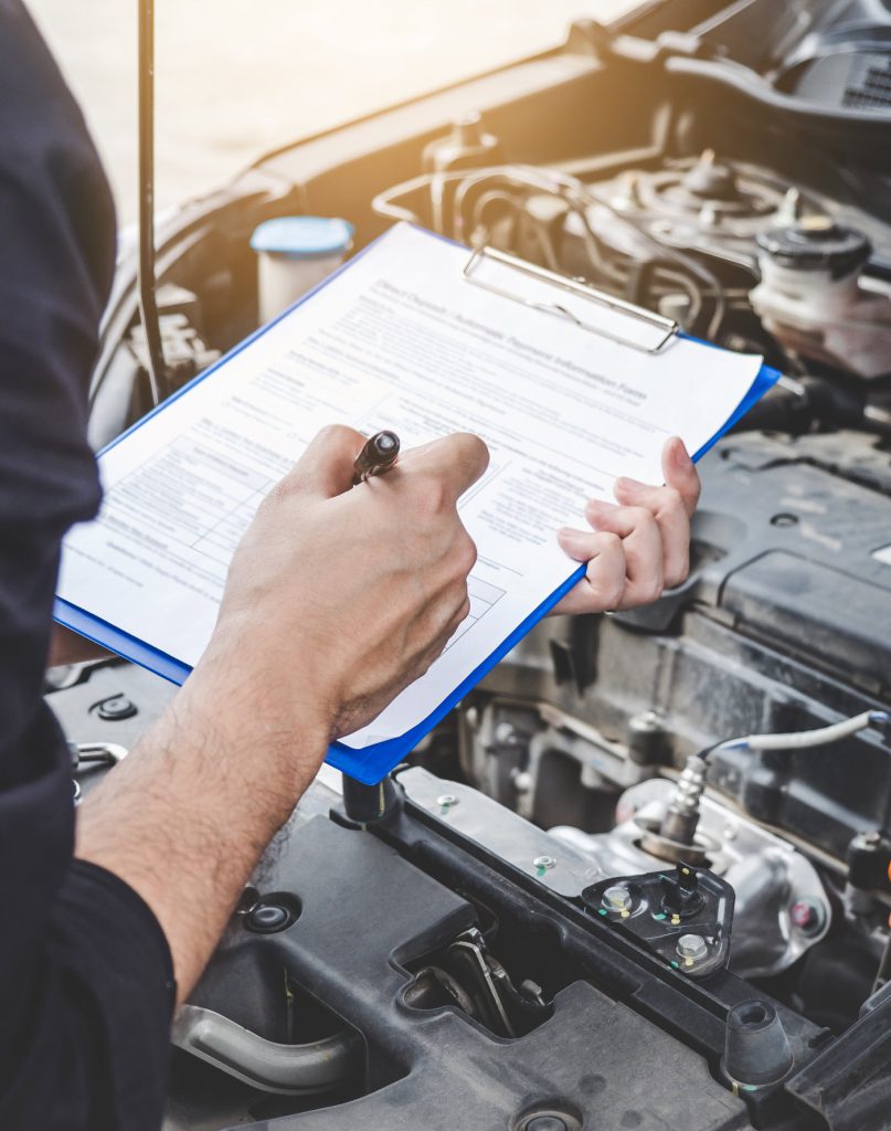 Mechanic inspecting a vehicle - Car Service Middlesbrough